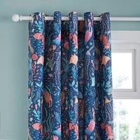 Mythical Mermaids Blackout Eyelet Curtains
