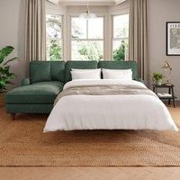 Beatrice II Blended Chenille Corner Sofa Bed