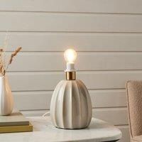 Junie Scallop Table Lamp Base