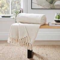 Aris Cotton Weave Throw Blanket 235cm x 235cm