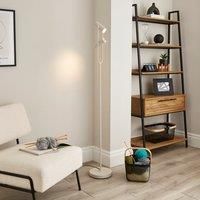 Kit Industrial 2 Light Adjustable Floor Lamp