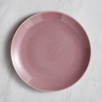 Purple Reactive Ceramic Dinner Plate