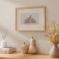Fluffy Rabbits Framed Print