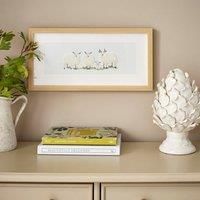 Fluffy Sheep Framed Print