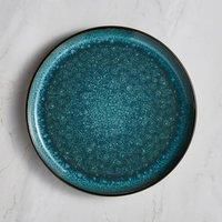 Reactive Ceramic Green Dinner Plate