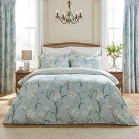 Dorma Wildmere 300 Thread Count 100% Cotton Sateen Duvet Cover & Pillowcase Set