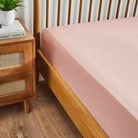 Super Soft Plain Polyester Fitted Sheet