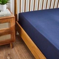 Super Soft Plain Polyester Fitted Sheet