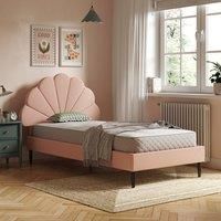 Kids Chenille Petal Bed Frame