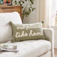 No Place Like Home Rectangle Cushion