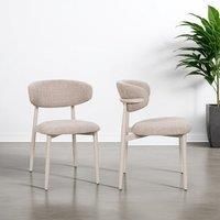 Indus Valley Set of 2 Cleo Dining Chairs