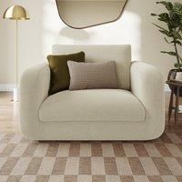 Luca Tonal Boucle Snuggle Chair