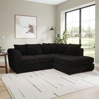 Blake Horizontal Jumbo Cord Corner Chaise Sofa