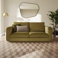 Luca Matte Soft Velvet 3 Seater Sofa