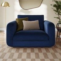Luca Matte Soft Velvet Snuggle Chair