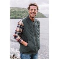 Mountain Warehouse HINTER Pembroke Mens Quilted Gilet Khaki S