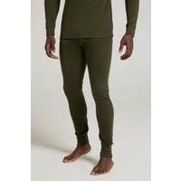 Mountain Warehouse Talus Mens Thermal Baselayer Trousers - Lightweight & Breathable Pants - for Camping, Hiking & Outdoors Khaki XL