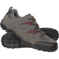 Mountain Warehouse Men's Outdoor Walking Shoes Comfort Suede Mesh Upper Footwear