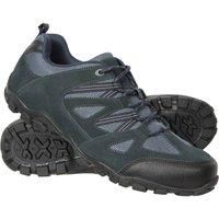 Mountain Warehouse Men's Outdoor Walking Shoes Comfort Suede Mesh Upper Footwear