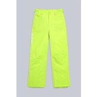 Animal Girl's 'Nordic' Waterproof Breathable Snow Pant Warm Adjustable Waist Trouser in Lime | Size: 5-6 Years