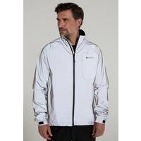 Mountain Warehouse Adrenaline Men's Waterproof Cycling Jacket Reflective Coat