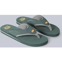 Animal Jekyl Mens Flip-Flops - Slip-on, Lightweight & Comfortable Footwear with Soft Padded upper Straps - Best for Spring Summer & Outdoors Green (01) Adult Shoe Size 13