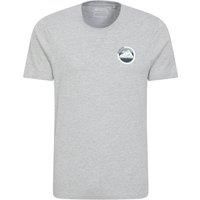 Mountain Warehouse Keswick Mountain Men's Cotton T-Shirt Breathable Summer Top
