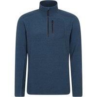 Mountain Warehouse Men's Ridge Fleece Outdoor Half Zip 100% Polyester Sweater