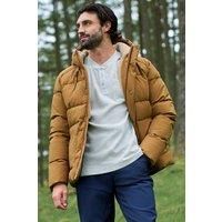 Mountain Warehouse Manta Men's Padded Jacket Borg Lined IsoTherm Outdoor Coat