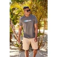 Animal Graphical Chase Men's T-Shirt Breathable Summer Male Tee Top