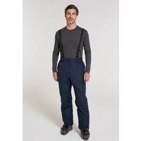 Mountain Warehouse Dusk II Mens Ski Pants - Warm Padded Fleece Lined Trousers, Thermal Tested -20 °C & Snowpoof - Winter Skiing, Winter Sports, Walking Navy L