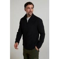 Mountain Warehouse Men's Fleece Jacket Full Zip Outdoor Warm Mid-Layer Jumper