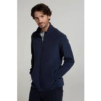 Mountain Warehouse Men's Fleece Jacket Full Zip Outdoor Warm Mid-Layer Jumper