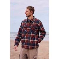 Animal Tide Men's Plaid Shirt Long Sleeve Button Down Relaxed Fit Top