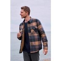 Animal Tide Men's Plaid Shirt Long Sleeve Button Down Relaxed Fit Top