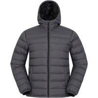 Mountain Warehouse Seasons Men's Padded Warm Jacket Water Resistant Casual Coat
