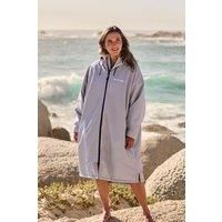Animal Women's 'Hazey' Waterproof Fleece Lined Beach Parka in Light Beige | Size: Large
