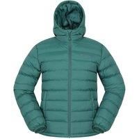 Mountain Warehouse Seasons Men's Padded Warm Jacket Water Resistant Casual Coat