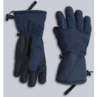Animal Men's 'Glacier' Herringbone Waterproof Durable Insulated Winter Ski Gloves in Blue | Size: Small