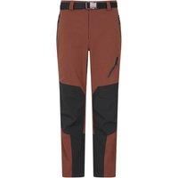 Mountain Warehouse Mens Trekking Trousers - Hiking Pants, Water Resistant, 4-Way-Stretch, Reinforced Fabric, UPF 50+ - Best for Camping, Outdoors Rust (Regular Length) Men/'s W28