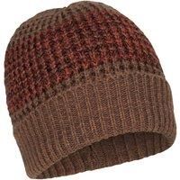 Mountain Warehouse Melange Mens Beanie Two Tone Lined Warm Hat Winter Knit Cap