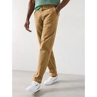 Farah Norwood Hopsack Regular Fit Chinos - Beige