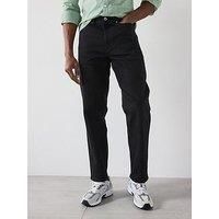 Farah Norwood Regular Fit Jeans - Black