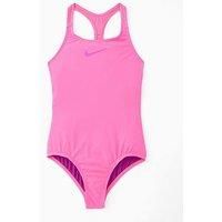 Nike Girls Essential Racerback One Piece Swimsuit - Pink