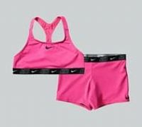 Nike Swim Girls Logo Tape Set - Pink - Size M/G
