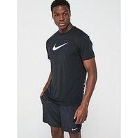 Nike Mens Specs Short Sleeve Hydroguard T Shirt - Black