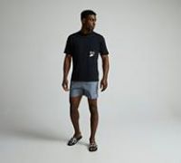 Nike Swim 5 Inch Basic Volley Short - Grey - Size L