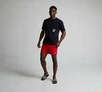 Nike Swim 5 Inch Basic Volley Short - Red - Size XS