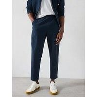 Farah Hawtin Drawstring Tapered Fit Trousers - Navy