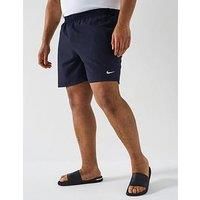 Nike Mens Plus Size 7Inch Volley Swim Shorts - Navy